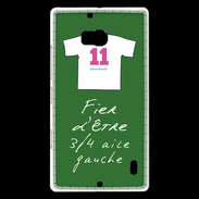 Coque Nokia Lumia 930 3/4 aile gauche Bonus offensif-défensif Vert