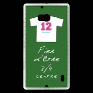 Coque Nokia Lumia 930 3/4 centre G Bonus offensif-défensif Vert