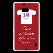 Coque Nokia Lumia 930 3/4 aile droit Bonus offensif-défensif Rouge