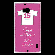 Coque Nokia Lumia 930 3/4 arrière Bonus offensif-défensif Rose