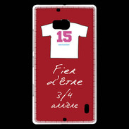 Coque Nokia Lumia 930 3/4 arrière Bonus offensif-défensif Rouge