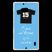 Coque Nokia Lumia 930 3/4 arrière Bonus offensif-défensif Bleu 2