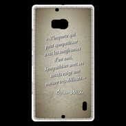Coque Nokia Lumia 930 Sympathiser Sepia Citation Oscar Wilde