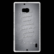 Coque Nokia Lumia 930 Société rêveur Noir Citation Oscar Wilde
