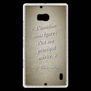 Coque Nokia Lumia 930 Emotion égarée Sepia Citation Oscar Wilde