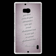 Coque Nokia Lumia 930 Gens attrayants Rose Citation Oscar Wilde