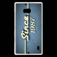 Coque Nokia Lumia 930 Since 1987 Bleu
