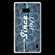 Coque Nokia Lumia 930 Since crane bleu 1971