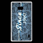 Coque Nokia Lumia 930 Since crane bleu 1981