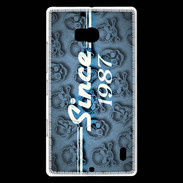Coque Nokia Lumia 930 Since crane bleu 1987