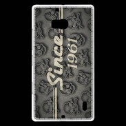 Coque Nokia Lumia 930 Since crane gris 1961