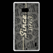 Coque Nokia Lumia 930 Since crane gris 1973