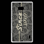 Coque Nokia Lumia 930 Since crane gris 1979