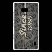 Coque Nokia Lumia 930 Since crane gris 1988