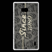 Coque Nokia Lumia 930 Since crane gris 1989