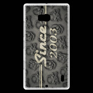 Coque Nokia Lumia 930 Since crane gris 2003