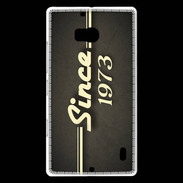 Coque Nokia Lumia 930 Since 1973 gris