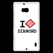 Coque Nokia Lumia 930 I love Diamond