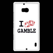 Coque Nokia Lumia 930 I love Gamble