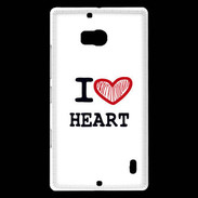 Coque Nokia Lumia 930 I love Heart