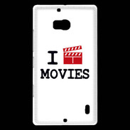 Coque Nokia Lumia 930 I love Movies