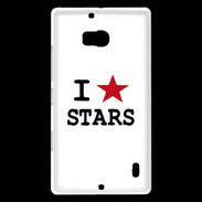 Coque Nokia Lumia 930 I love Stars