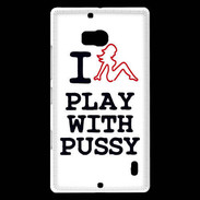 Coque Nokia Lumia 930 I love Play Pussy
