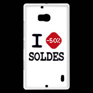 Coque Nokia Lumia 930 I love Soldes