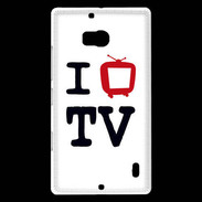 Coque Nokia Lumia 930 I love TV