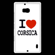 Coque Nokia Lumia 930 I love Corsica