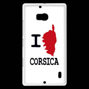 Coque Nokia Lumia 930 I love Corsica 3