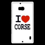 Coque Nokia Lumia 930 I love Corse