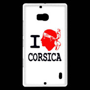 Coque Nokia Lumia 930 I love Corsica 2