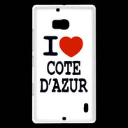 Coque Nokia Lumia 930 I love Cote d'Azur