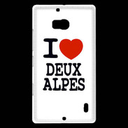 Coque Nokia Lumia 930 I love Deux Alpes