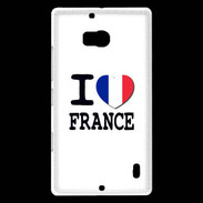 Coque Nokia Lumia 930 I love France 2
