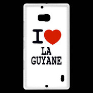 Coque Nokia Lumia 930 I love Guyane