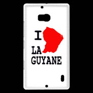 Coque Nokia Lumia 930 I love Guyane 2