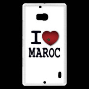 Coque Nokia Lumia 930 I love Maroc 2