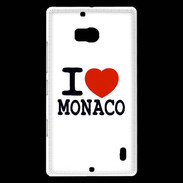 Coque Nokia Lumia 930 I love Monaco