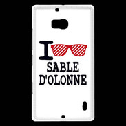 Coque Nokia Lumia 930 I love Sable d'Olonne 2