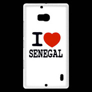 Coque Nokia Lumia 930 I love Sénégal