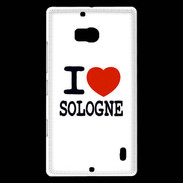 Coque Nokia Lumia 930 I love Sologne