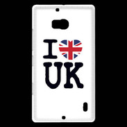 Coque Nokia Lumia 930 I love UK 3