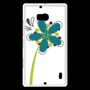 Coque Nokia Lumia 930 fleurs 2