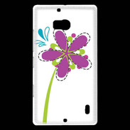 Coque Nokia Lumia 930 fleurs 3
