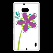 Coque Nokia Lumia 930 fleurs 4