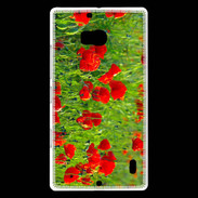 Coque Nokia Lumia 930 DP champs de coquelicots