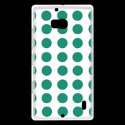Coque Nokia Lumia 930 pois vert d'eau
