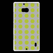 Coque Nokia Lumia 930 pois gris & vert